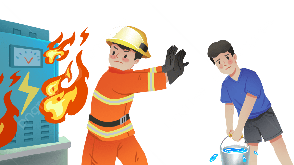 Cần phải biết dập lửa đúng cách